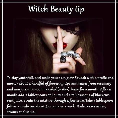 Witch beauty salin